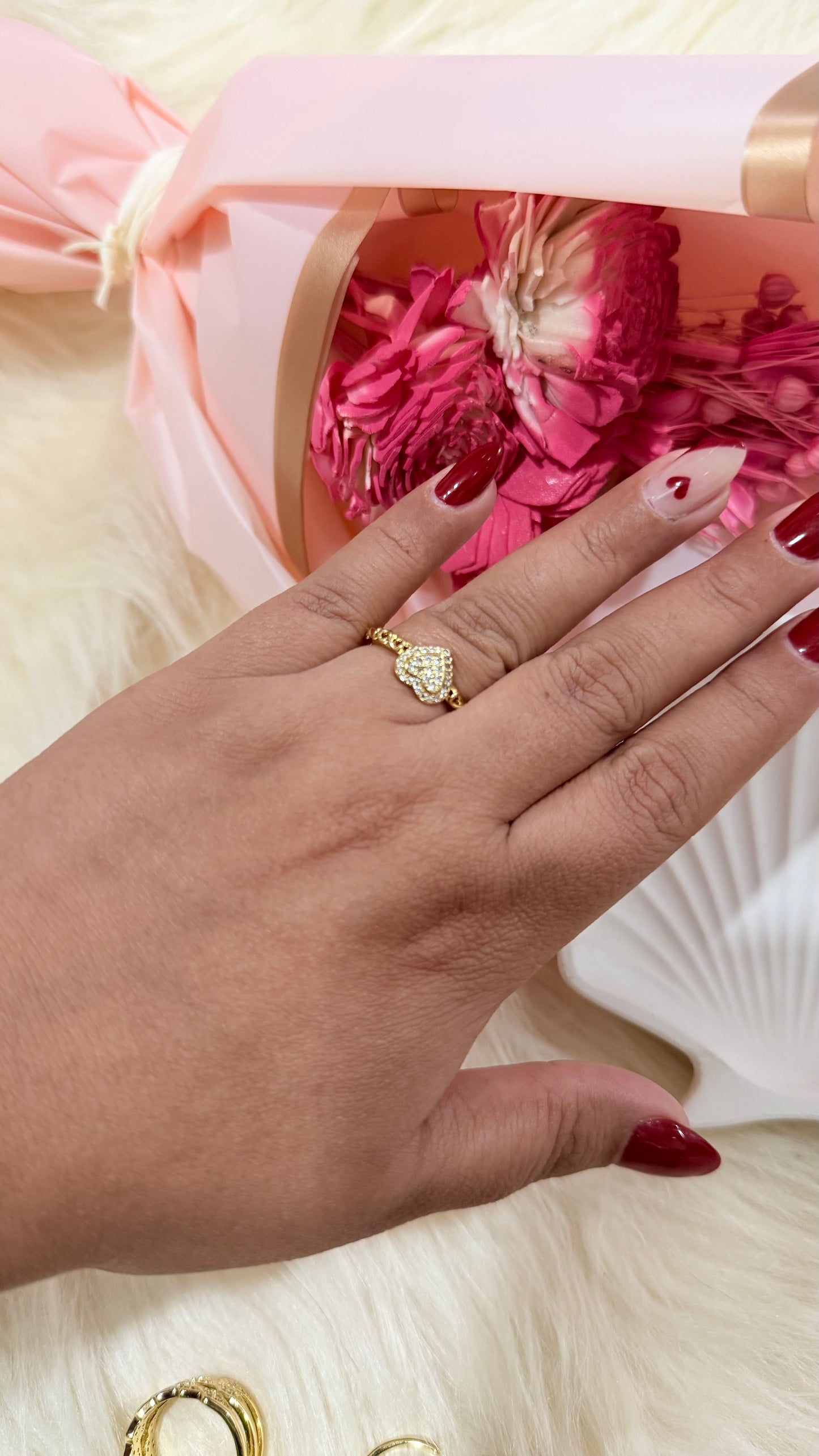 Mini Glow Heart Ring