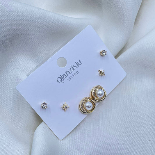 Minimal Luxe Earrings Set