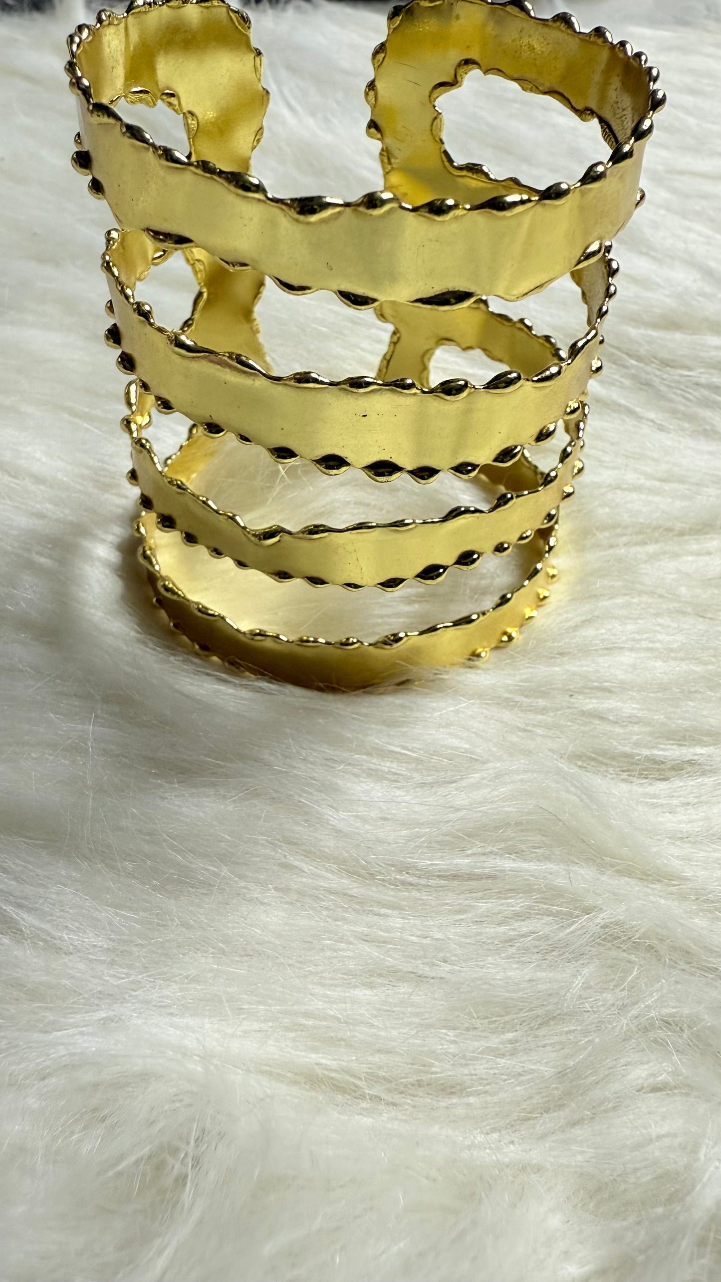 Broad Brass Cuff