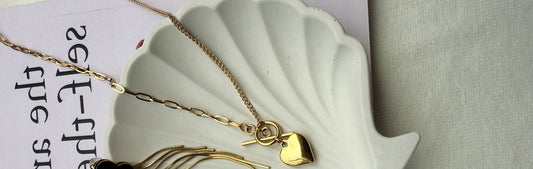 Gold Heart Pendant Necklace